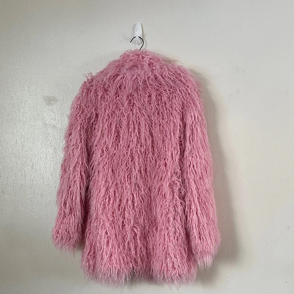 Dolls Kill Pink Teddy Jacket - Picture 7 of 13